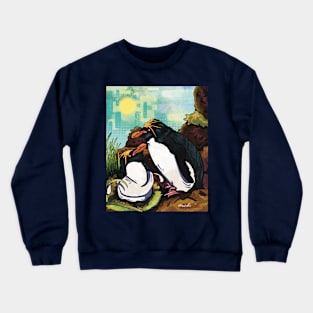 Macaroni Penguin Crewneck Sweatshirt